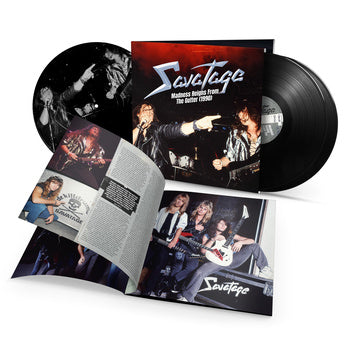 Savatage - Madness Reigns From The Gutter (1990) 3 x Vinyle, LP, Album, 180g