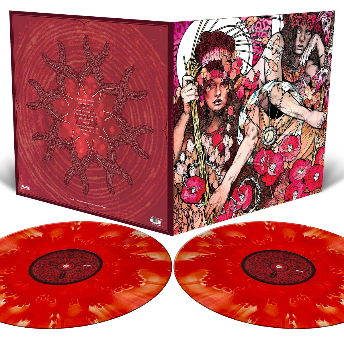 Baroness – Red Album  2 x Vinyle, LP, 45RPM, Album, Réédition, Custom Cloudy Effect