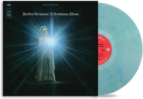 Barbra Streisand – A Christmas Album Vinyle, LP, Album, Réédition, Turquoise Marble