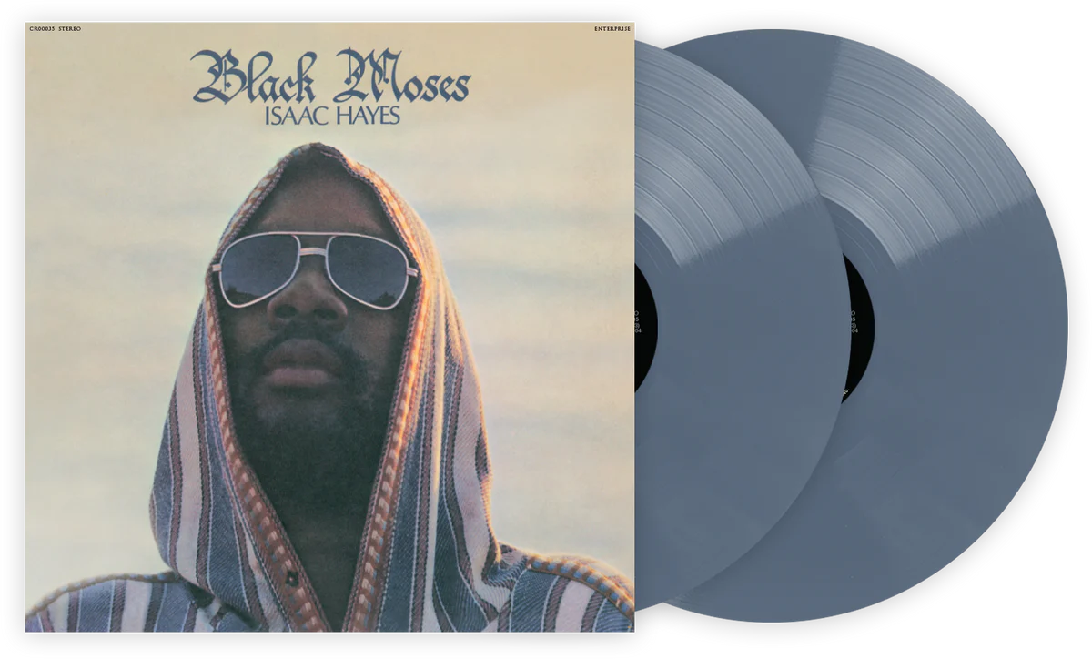 Isaac Hayes – Black Moses  2 x Vinyle, LP, Album, Réédition, Remasterisé, Bleu