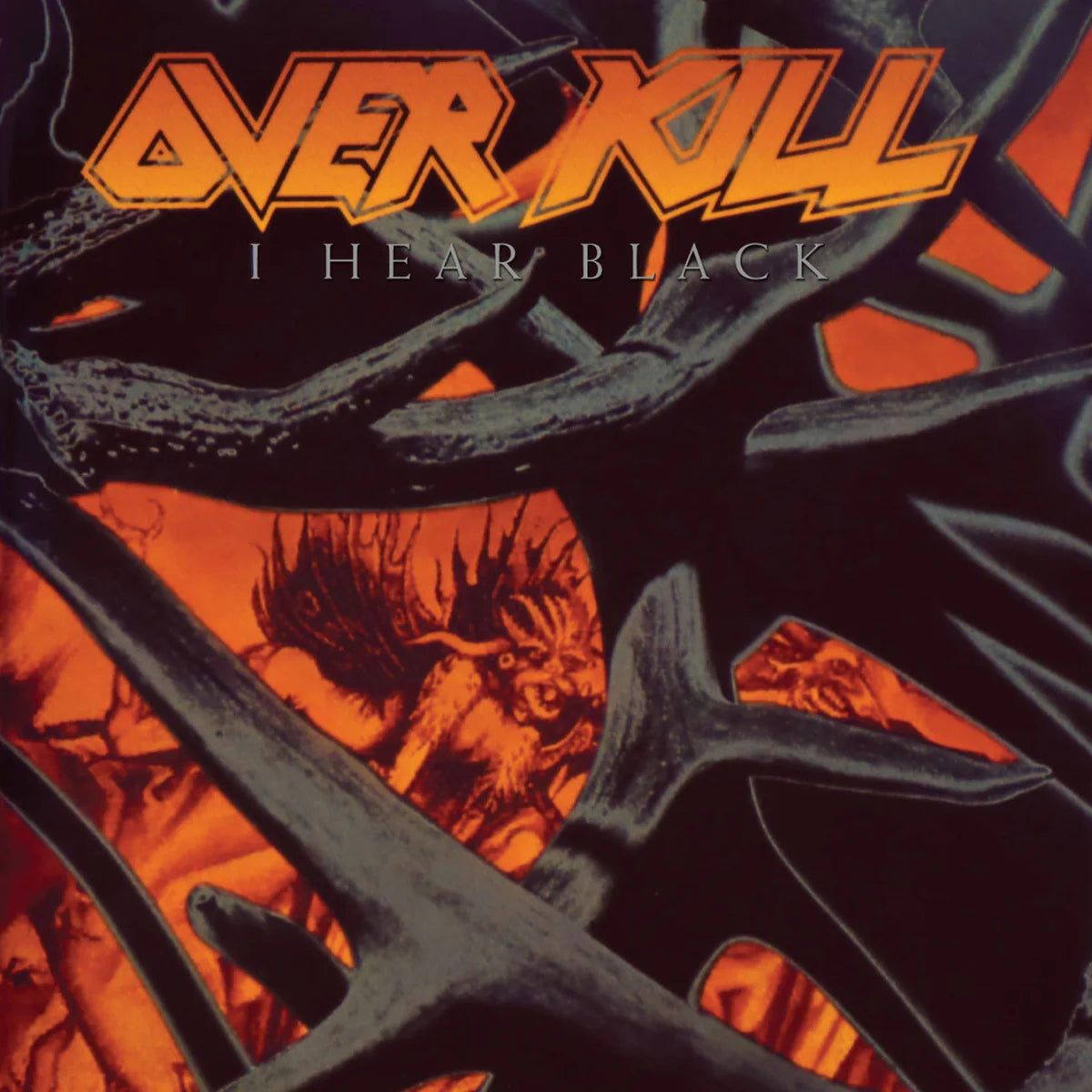 Overkill - I Hear Black Vinyle, LP, Album, Édition Limitée, Half-Speed, Orange Marble