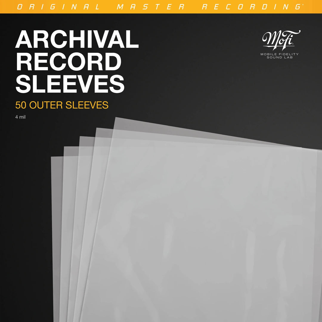 Mobile Fidelity Archival Record Sleeves - 50 pochettes extérieures
