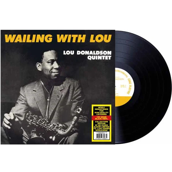 Lou Donaldson Quintet - Wailing With Lou Vinyle, LP, Album, Réédition, 180g