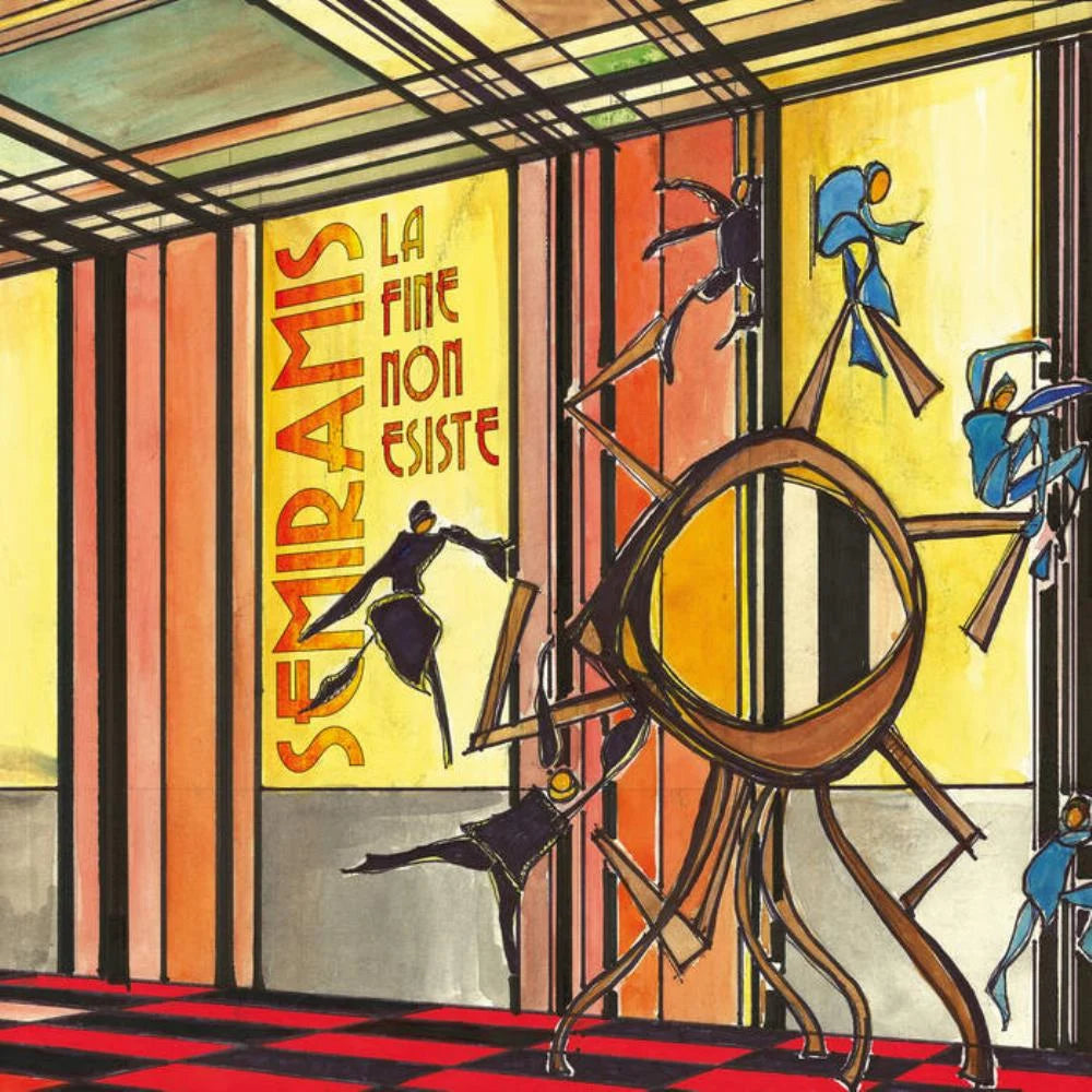 Semiramis – La Fine Non Esiste  Vinyle, LP, Album, Clear Red