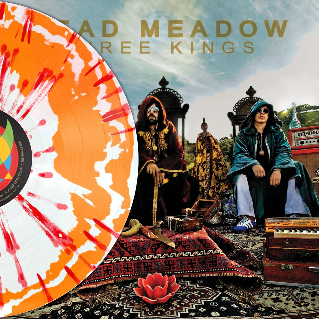 Dead Meadow - Three Kings 2x Vinyle, LP, Album, Édition Limité, Whirlings Splatter