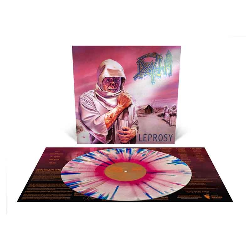Death – Leprosy  Vinyle, LP, Album, Édition Limitée, Réédition, Tri-Color Merge with Splatter