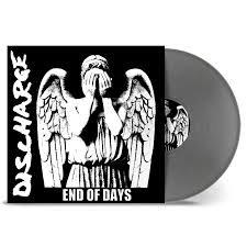 Discharge – End Of Days, Vinyle, LP, Album, Réédition, Argent