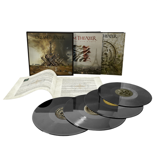 Dream Theater – Quarantième: Live à Paris  4 x Vinyle, LP