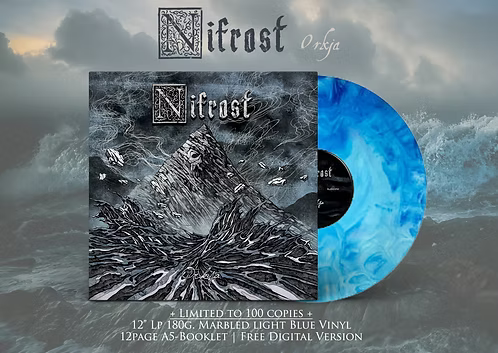Nifrost - Orkja Vinyle, LP, Album, Édition Limité, Marbled Light Blue