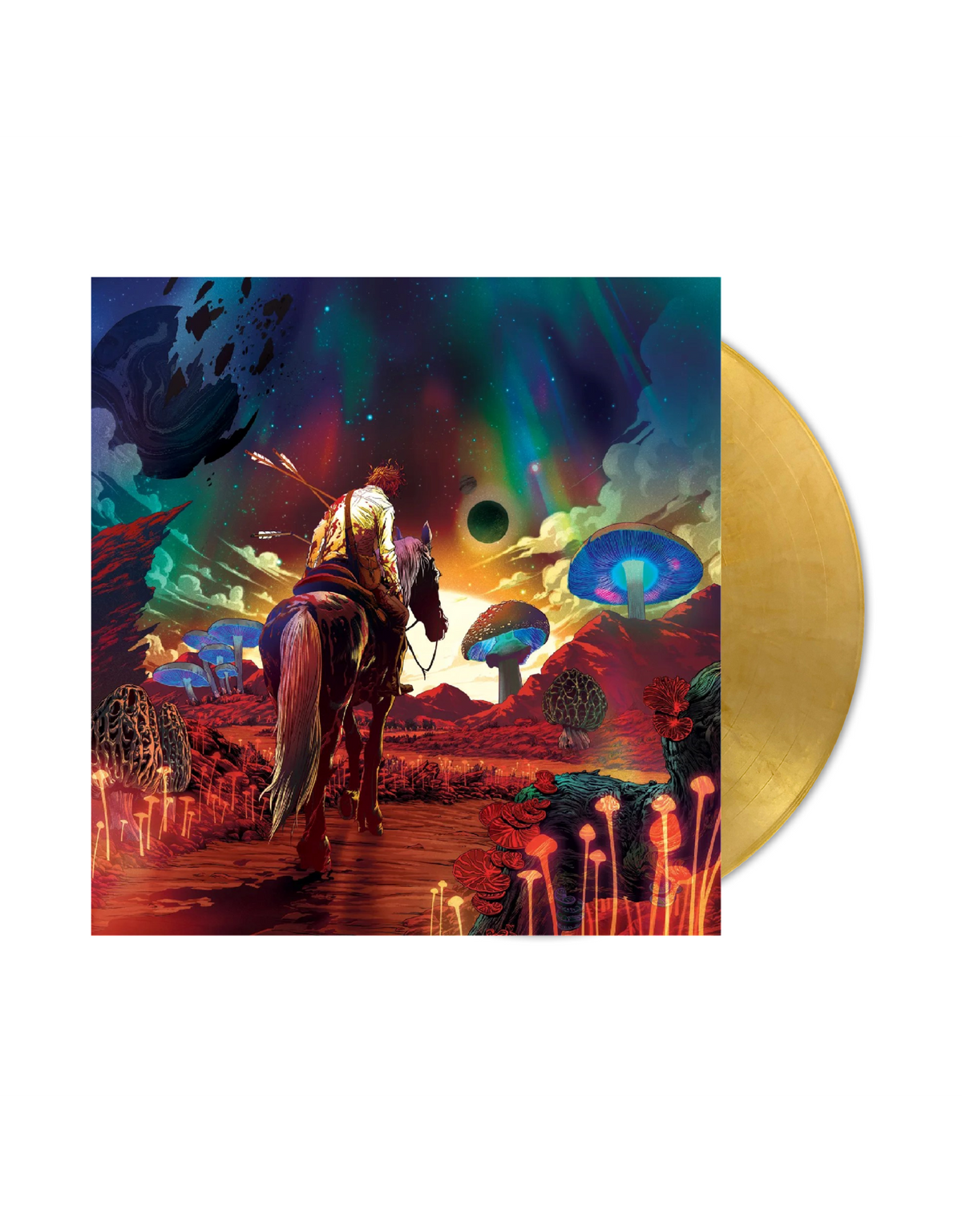 Fr. John Misty – Greatish Hits: I Followed My Dreams And My Dreams Said To Crawl, 2 x Vinyle, LP, Compilation, Édition limitée, Metallic Gold