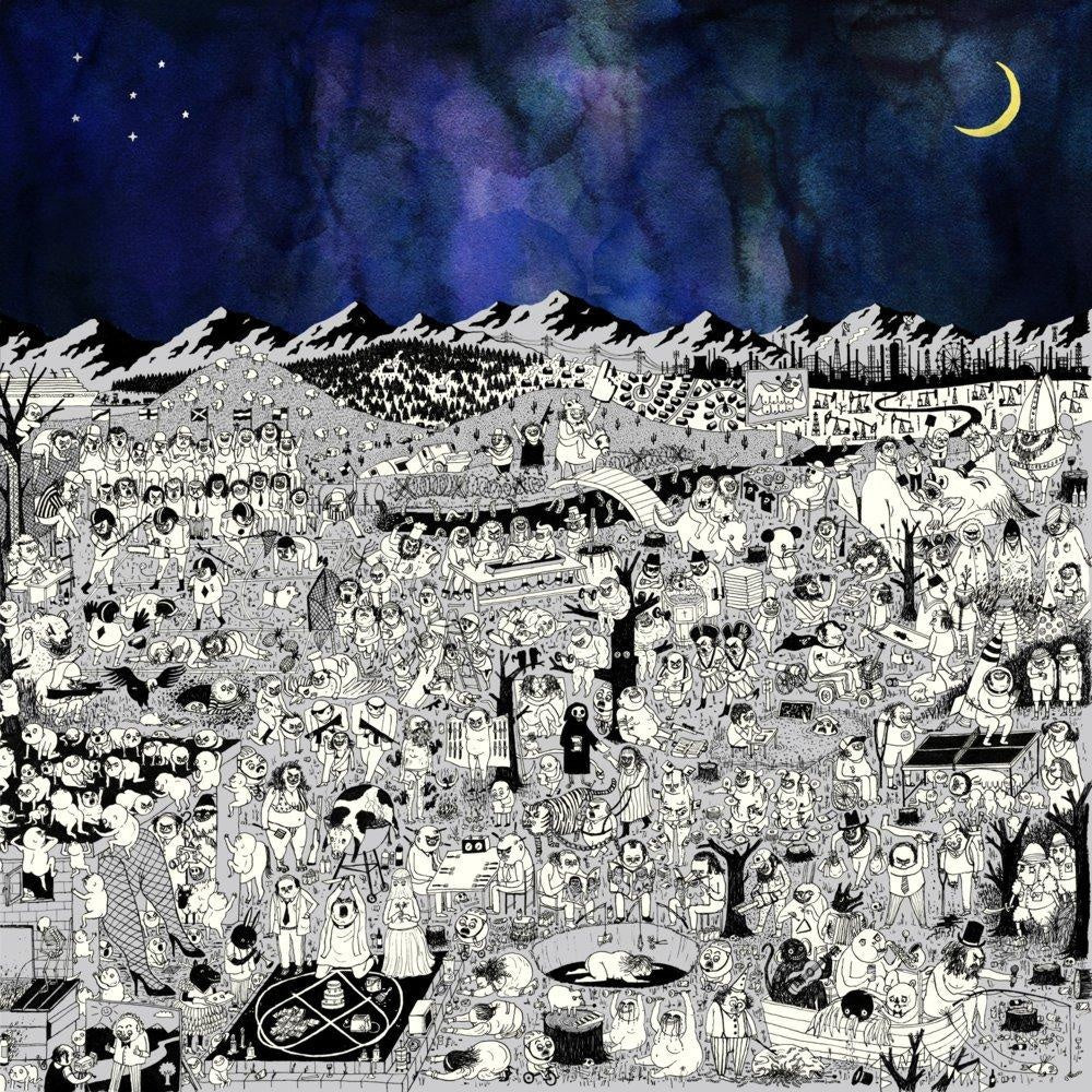Father John Misty – Pure Comedy, 2x LP, Album, Vinyle, Blue Cover