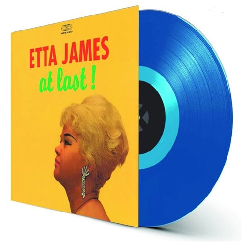 Etta James – At Last!  Vinyle, LP, Album, Édition limitée, Réédition, Stéréo, Bleu