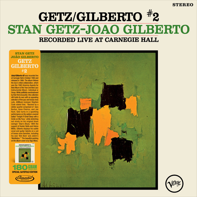 Stan Getz – Joao Gilberto – Getz / Gilberto #2 - Vinyle, LP, Album, Réédition, Gatefold, 180g