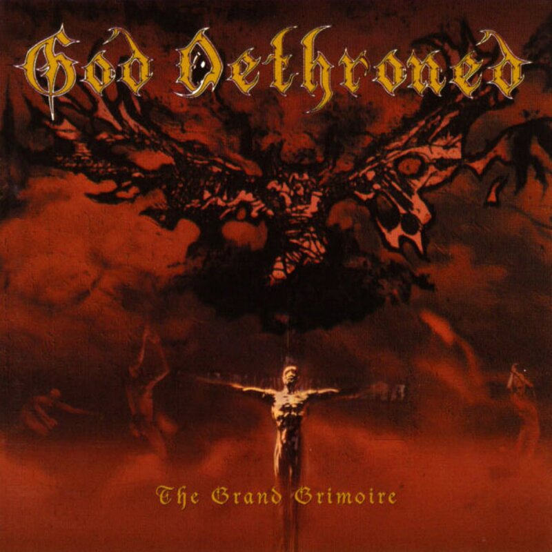 God Dethroned – The Grand Grimoire  Vinyle, LP, Album, Édition limitée, Réédition, Red with Gold and Black Splatter [Transparent]