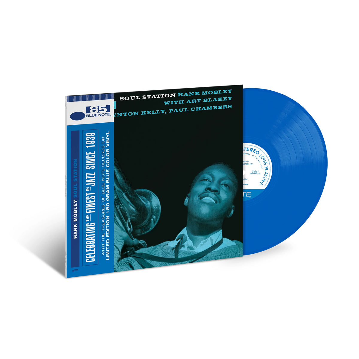 Hank Mobley – Soul Station  Vinyle, LP, Album, Édition limitée, Réédition, Stéréo, Bleu