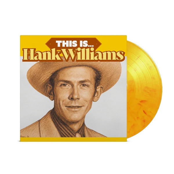 Hank Williams - This Is… Vinyle, LP, Album, Jaune Flamme