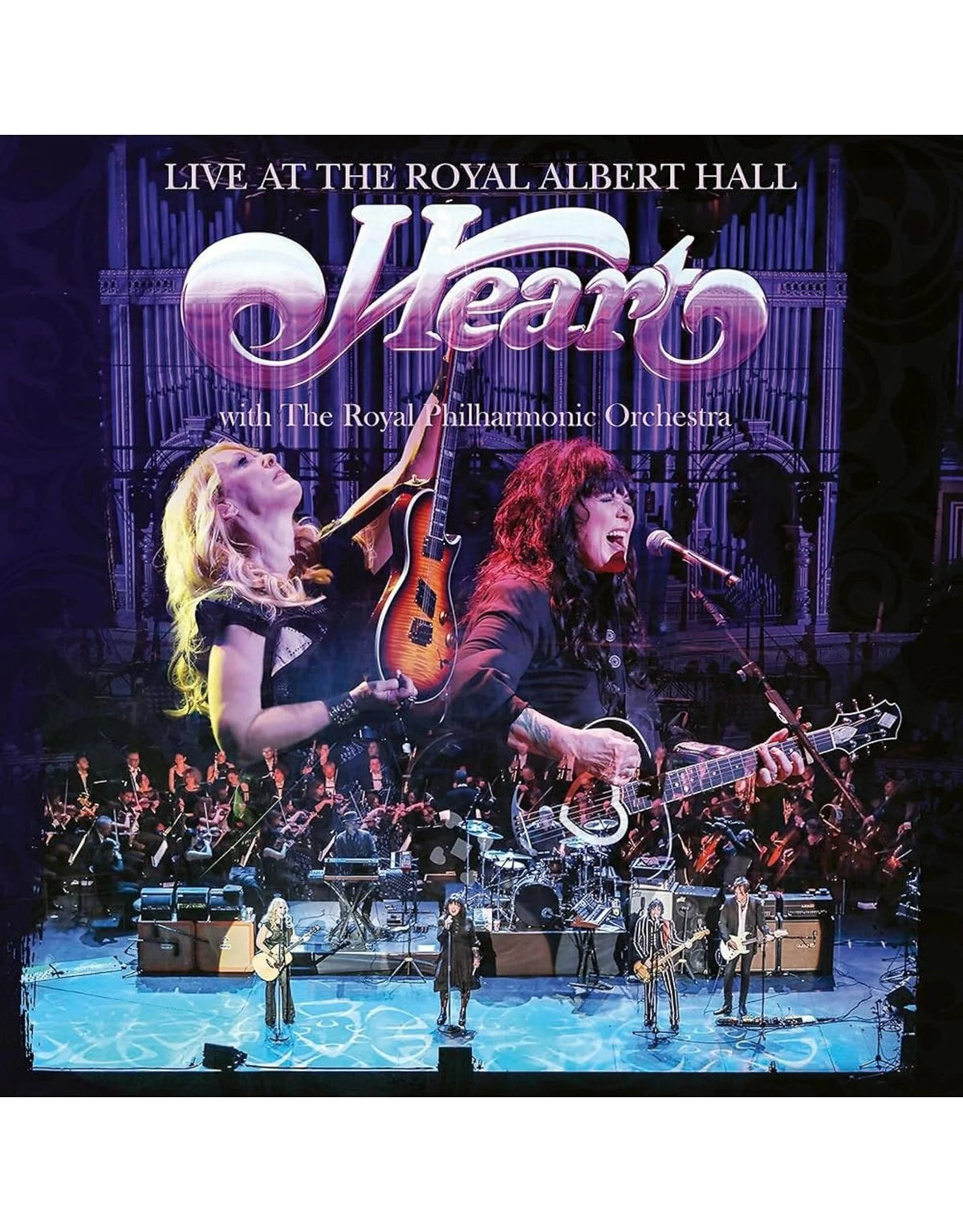 Heart - Live At The Royal Albert Hall 2 x Vinyle, LP, Édition Limitée, Marbled White/Violet