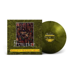 Pestilence – Malleus Maleficarum  Vinyle, LP, Album, Réédition, Remasterisé, Green Marbled