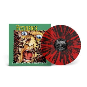 Pestilence – Consuming Impulse  Vinyle, LP, Album, Réédition, Remasterisé, Red Marble