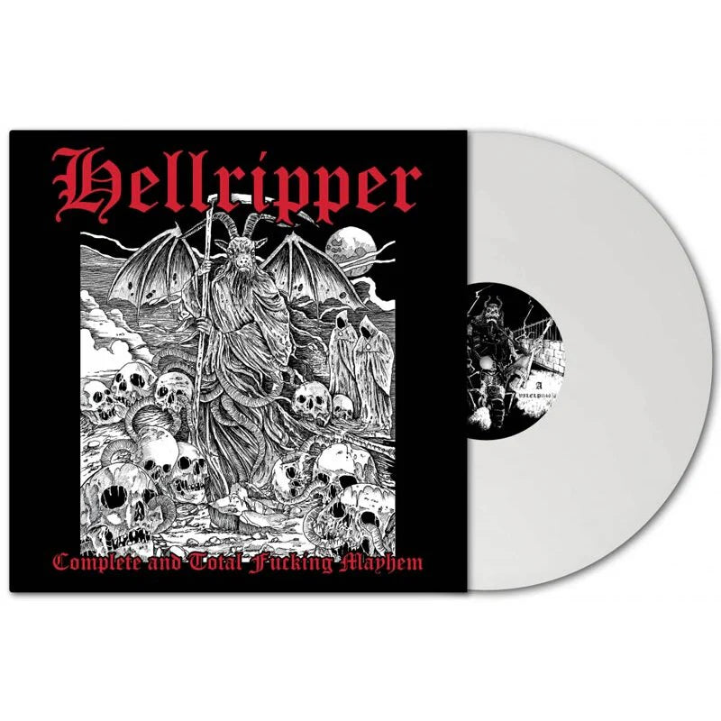 Hellripper - Complete & Total Fucking Mayhem Vinyle, LP, White