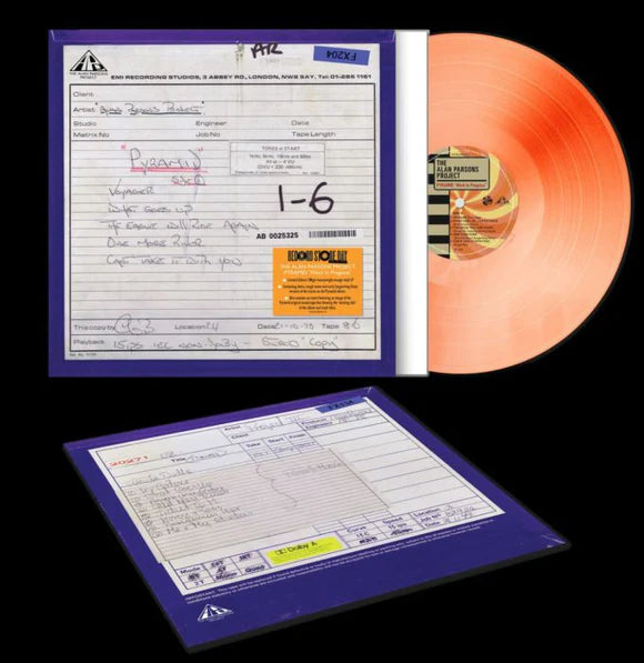 The Alan Parsons Project - Pyramid Work In Progress Vinyle, LP, Orange