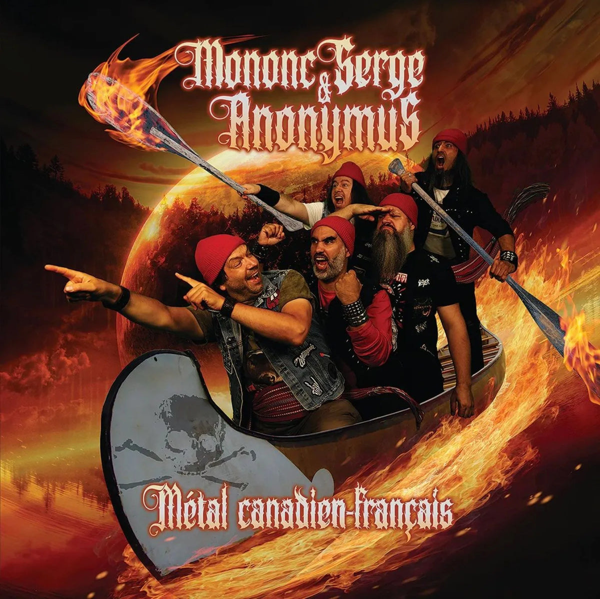 Mononc' Serge & Anonymus – Métal canadien-français Vinyle, LP, Album