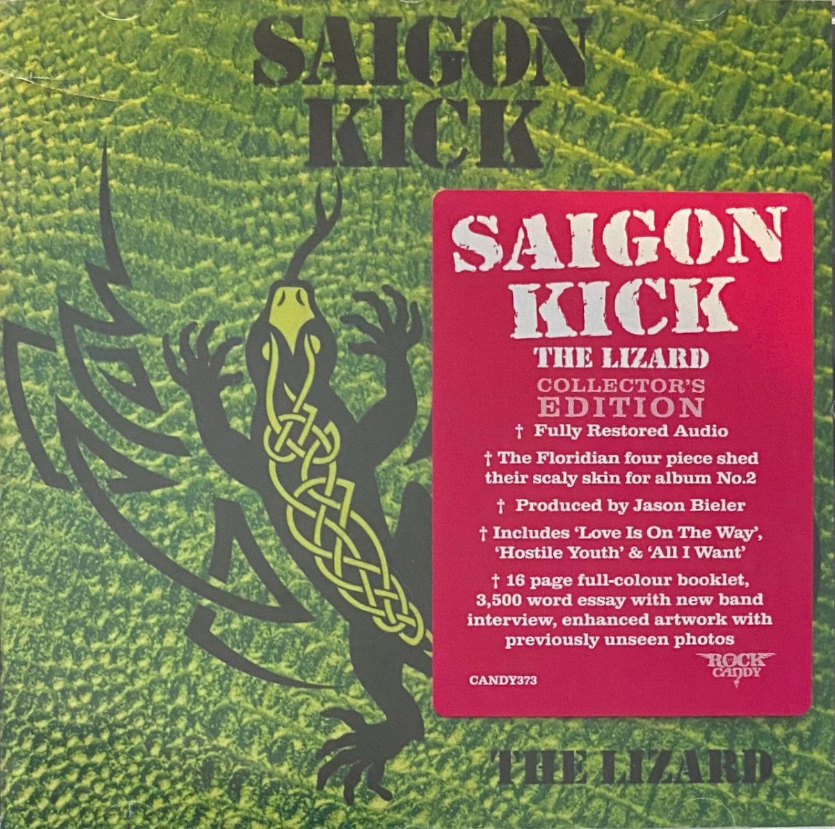 Saigon Kick – The Lizard  CD, Album, Remasterisé, Edition Collector