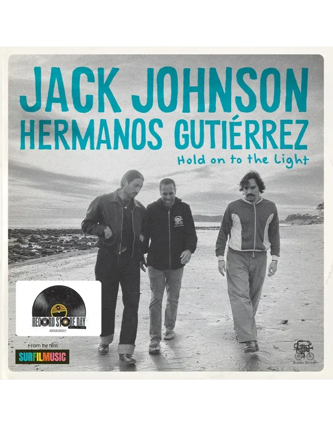 Jack Johnson &amp; Hermanos Gutiérrez  – Hold On The Light Vinyle, 7",RSD