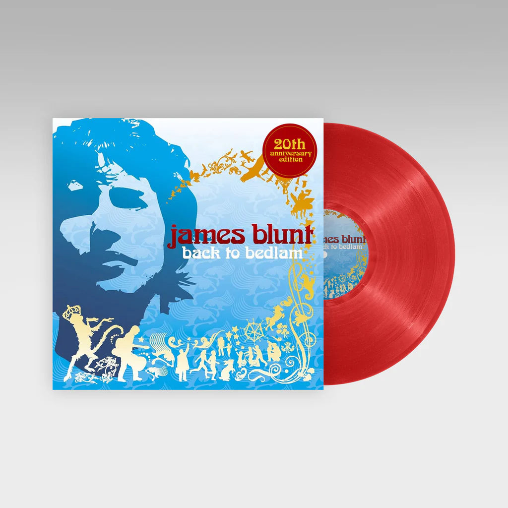 James Blunt – Back To Bedlam  Vinyle, LP, Album, Réédition, Remasterisé, Recycled Red, 20ème Anniversaire