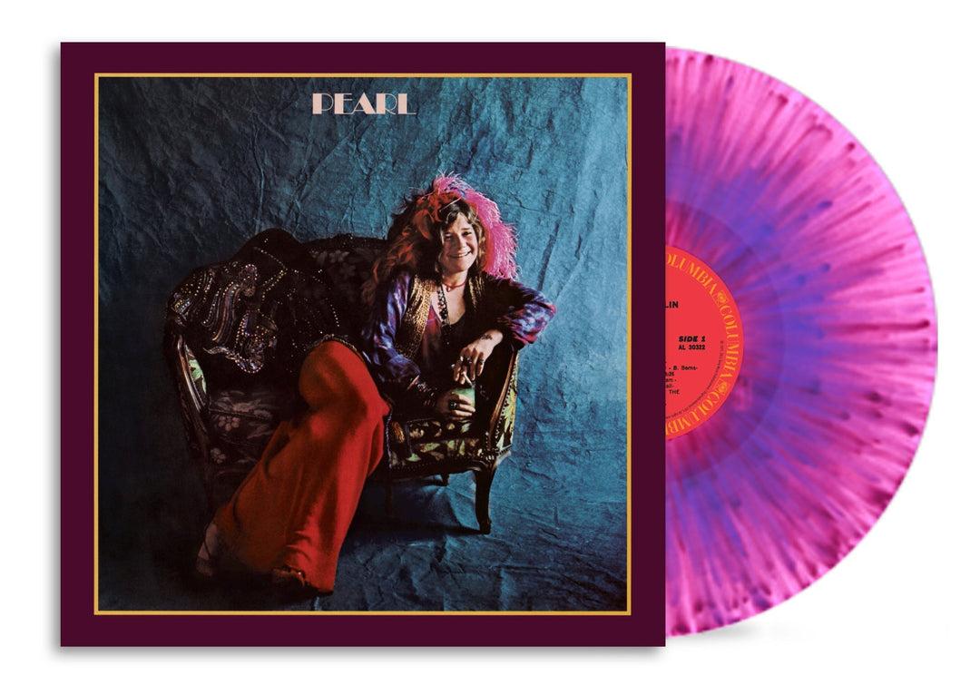 Janis Joplin – Pearl, vinyle Splatter Rose