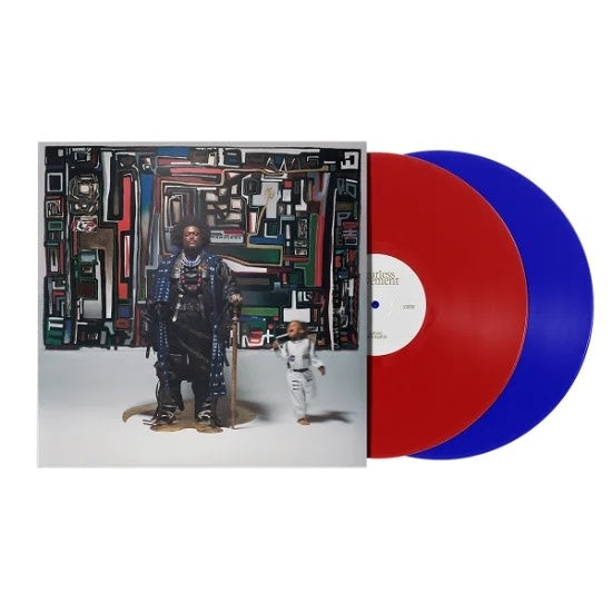 Kamasi Washington - Fearless Movement  2 x Vinyle, LP, Album, Édition Limitée, Rouge + Bleu