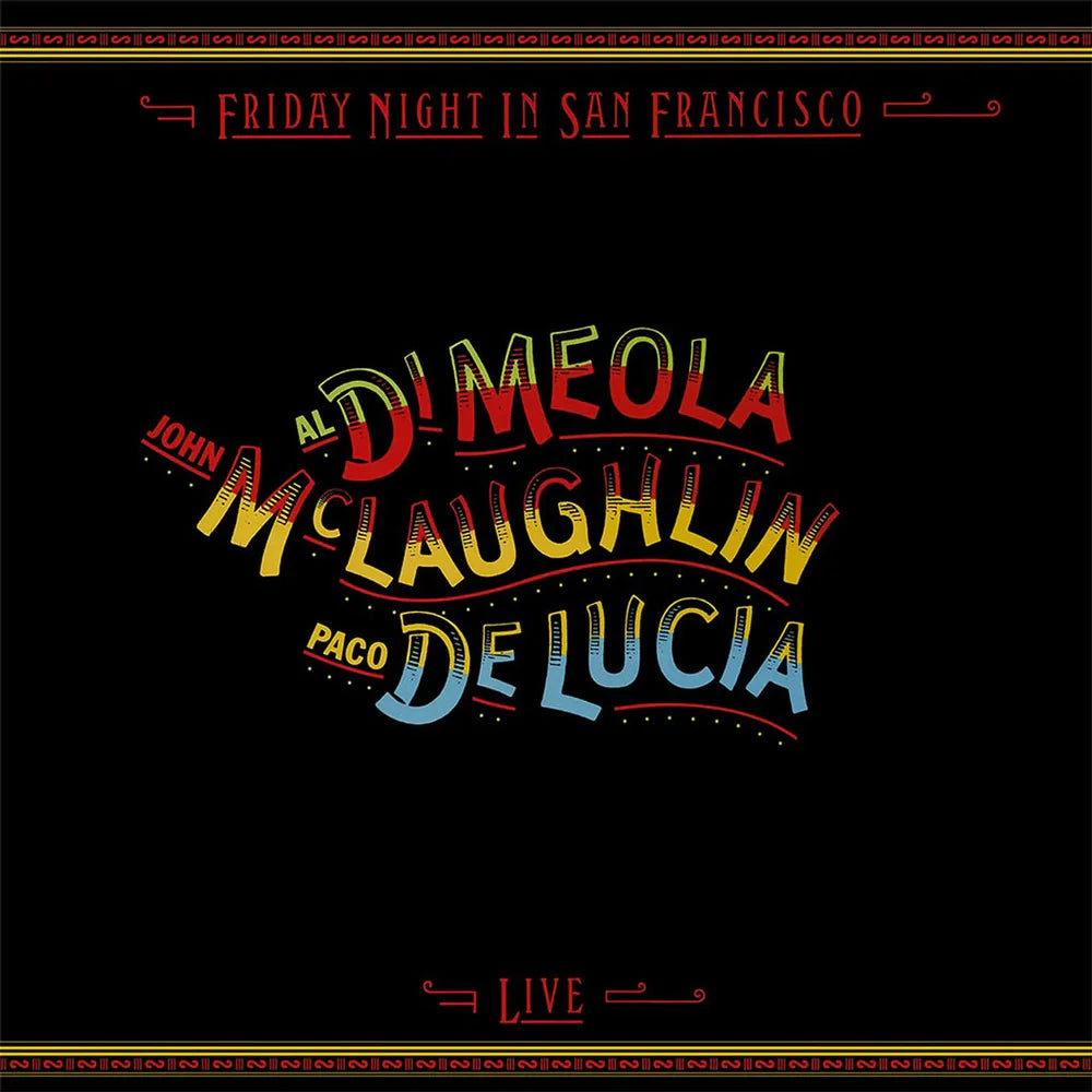 Al Di Meola, John McLaughlin, Paco De Lucía – Friday Night In San Francisco Vinyle, LP, Album, Édition limitée, Réédition, Violet, 180 grammes