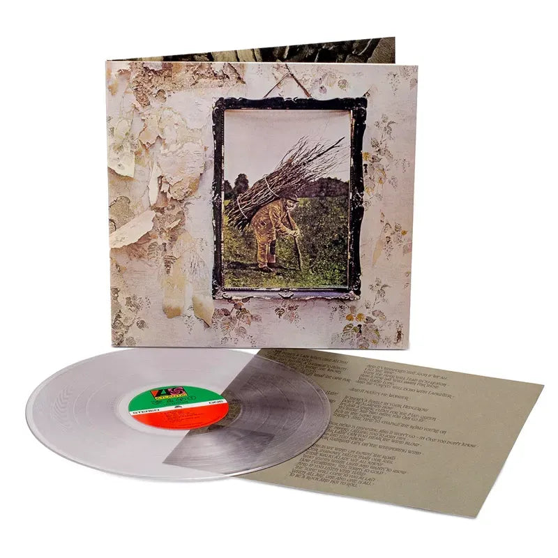 Led Zeppelin – Led Zeppelin IV  Vinyle, LP, Album, Réédition, Remasterisé, Crystal Clear, 180g, Gatefold