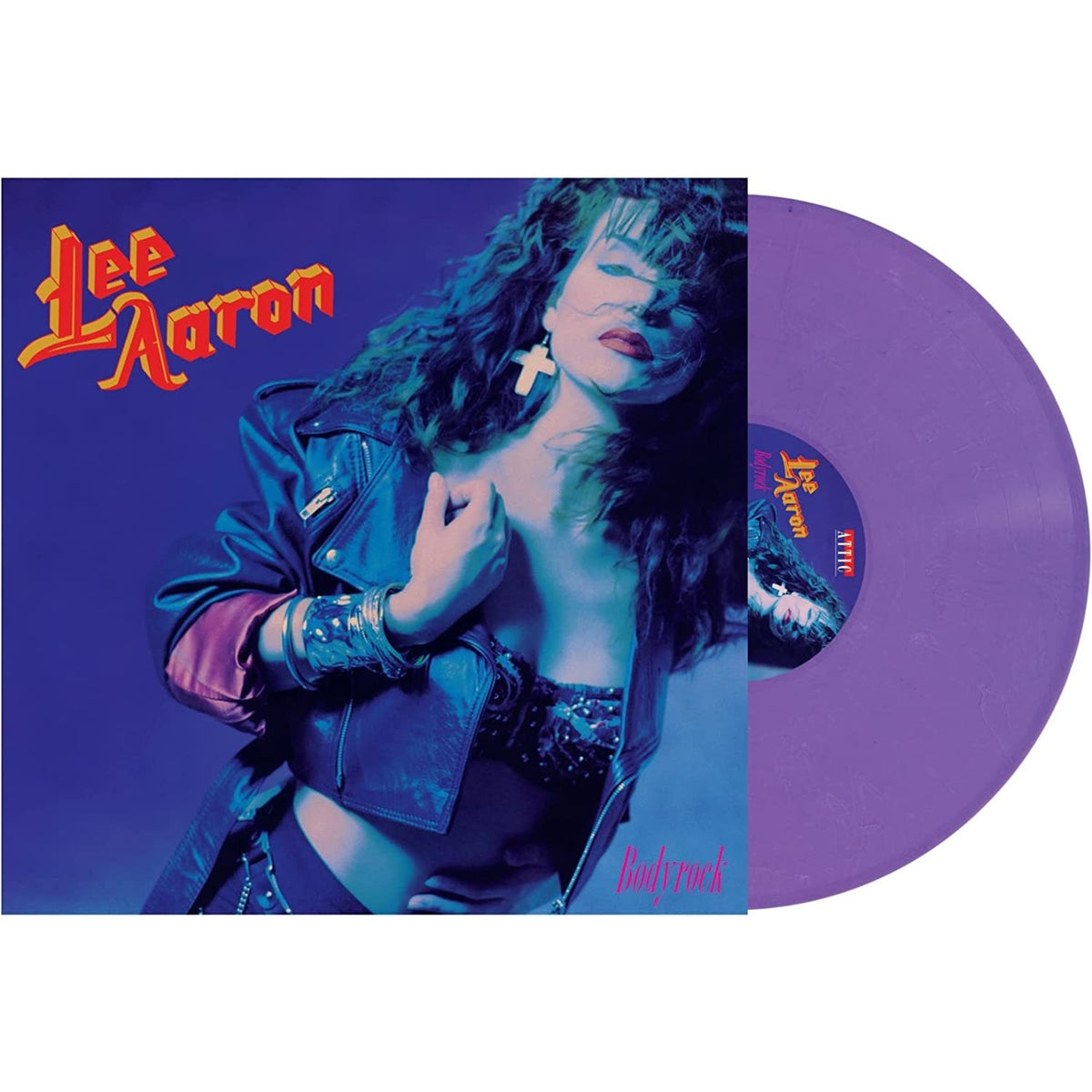 Lee Aaron – Bodyrock  Vinyle, LP, Réédition, Remasterisé, Édition spéciale, Purple with Gold Glitter