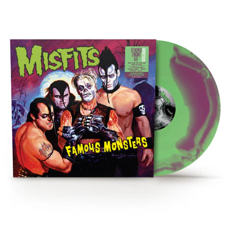 Misfits - Famous Monsters Vinyle, LP, Album, Réédition, Green & Purple, RSD