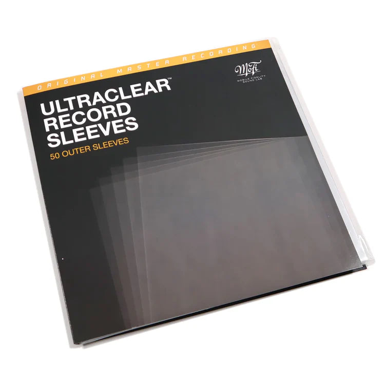 Ultraclear Record Sleeves - 50 Pochettes Externes