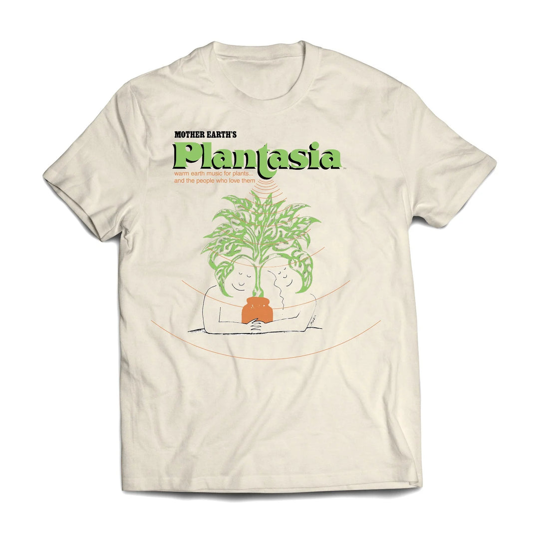 Mort Garson -Plantasia "Cover Art" Tan T-Shirt