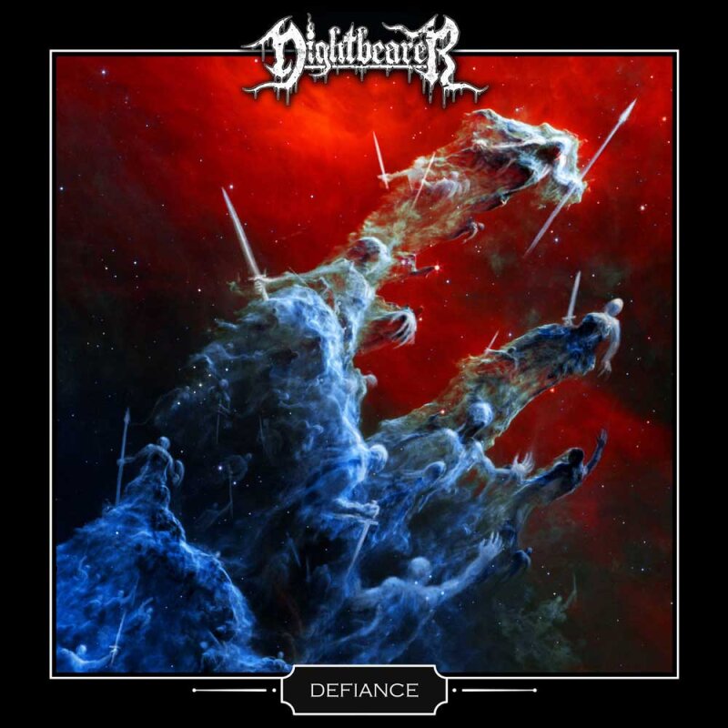 Nightbearer - Defiance Vinyle, LP, Album, Bleu et noir, édition limitée