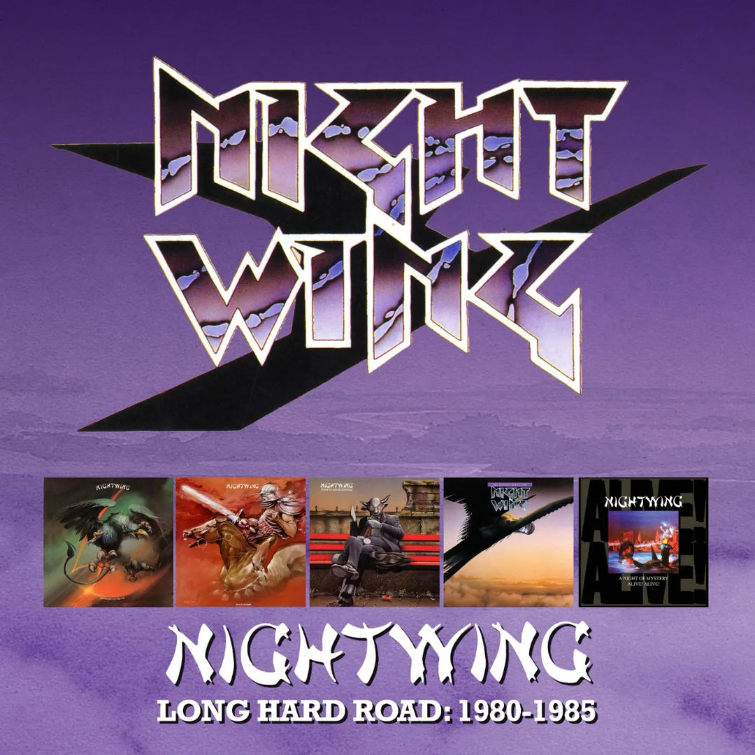 Nightwing – Long Hard Road: 1980-1985 5 x CD, Compilation, Stéréo, Boxset