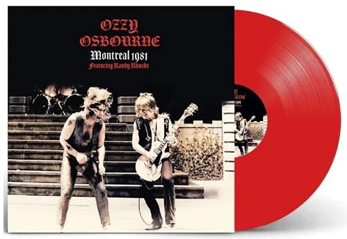 Ozzy Osbourne - Montreal 1981 Featuring Randy Rhoads  Vinyle, LP, Édition Limitée, Rouge