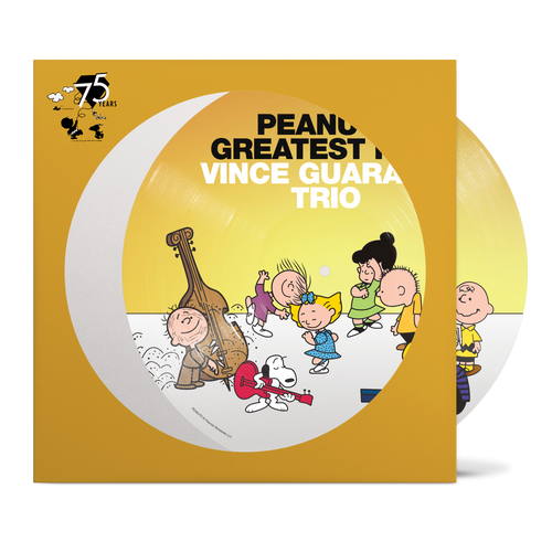 Vince Guaraldi Trio – Peanuts Greatest Hits Vinyle, LP, Compilation, Picture Disc, Réédition, Édition 75e anniversaire