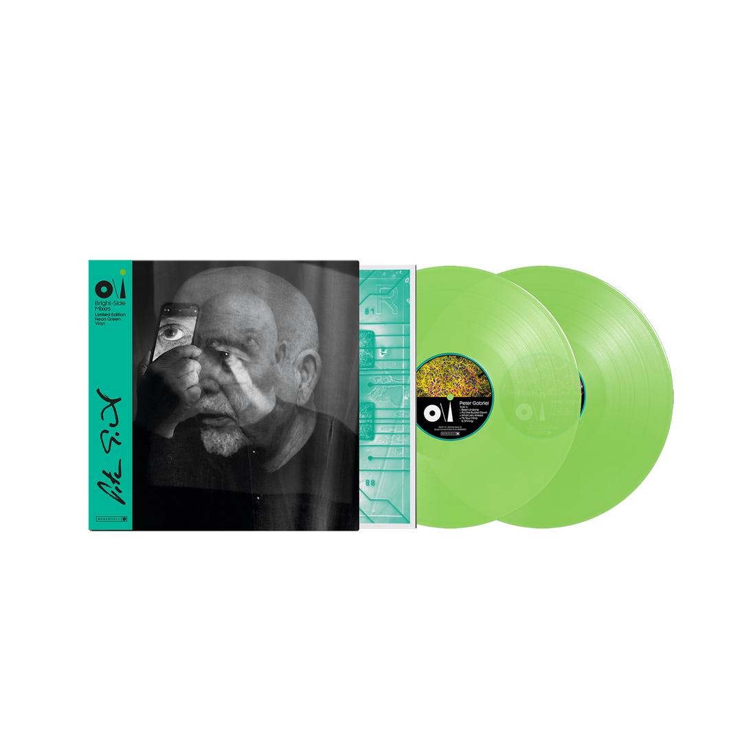 Peter Gabriel – o\i (Bright-Side Mix) 2 LP vert néon
