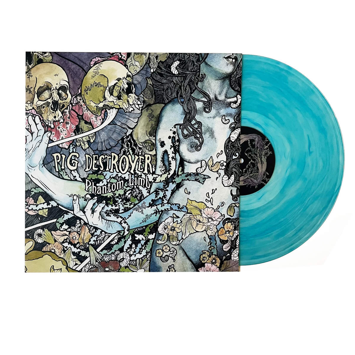 Pig Destroyer – Phantom Limb  Vinyle, LP, Album, Réédition, Clear With Blue Smoke