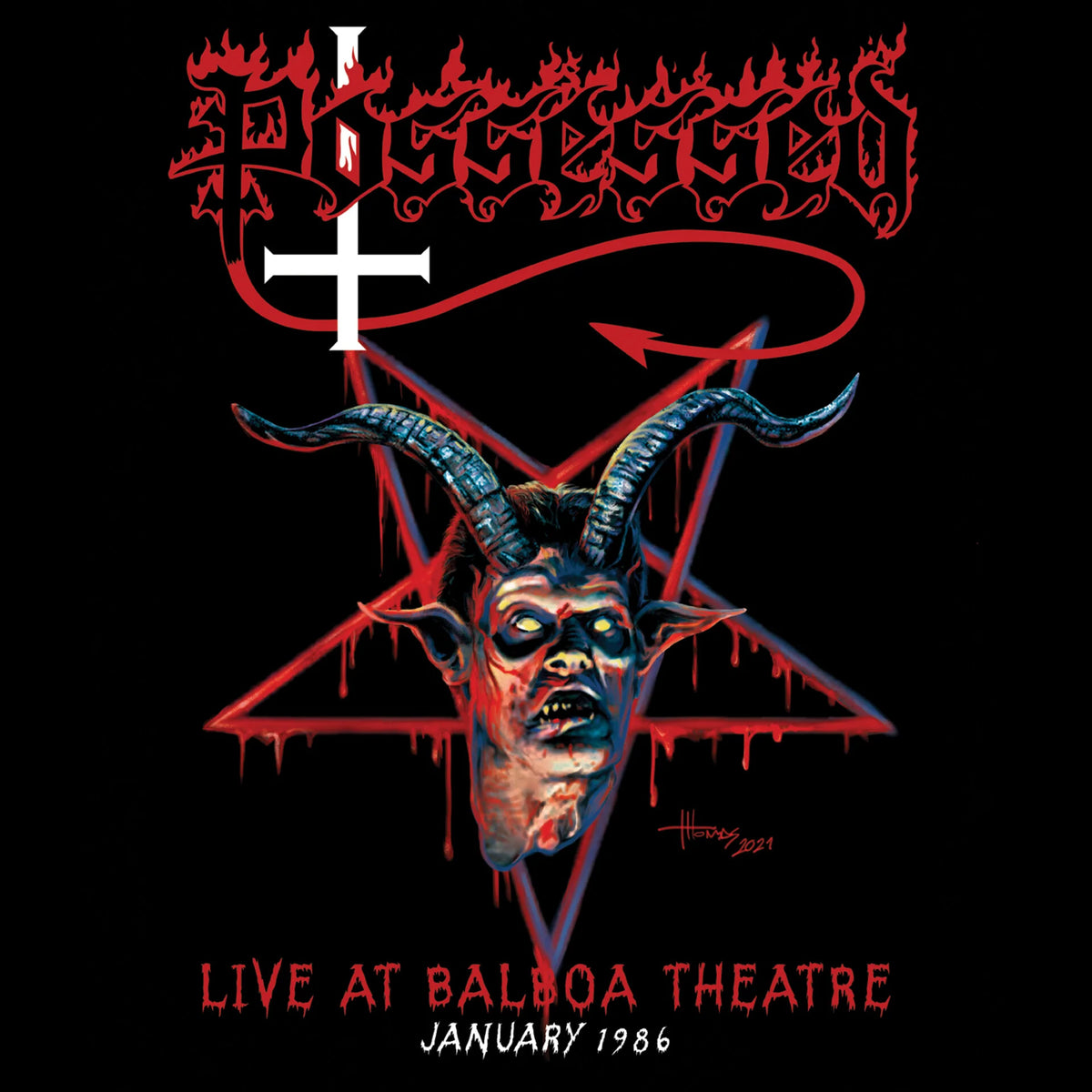 Possessed – Live At Balboa Theatre January 1986 CD, Album, Réédition