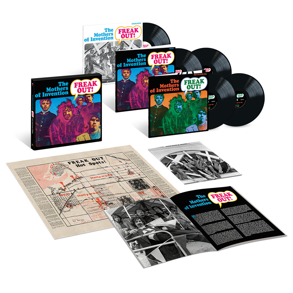 Frank Zappa &amp; The Mothers Of Invention – Freak Out! (60th Anniversary), coffret 5LP