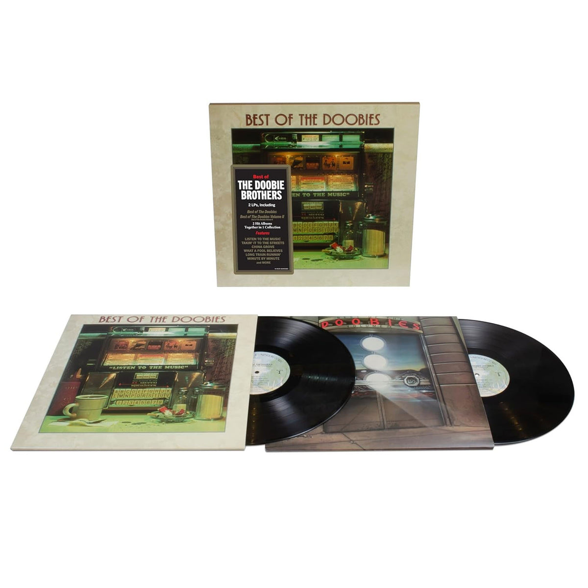 The Doobie Brothers – Best Of The Doobies/Best Of The Doobies Volume II  2 x Vinyle, LP, Compilation