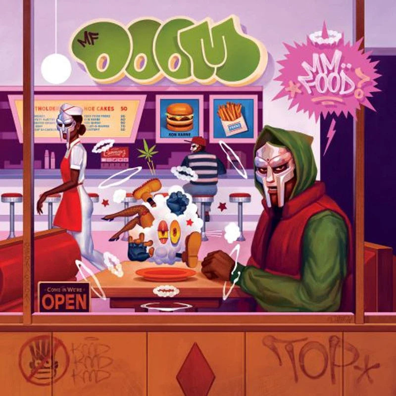 MF Doom – MM..Food  2 x Vinyle, LP, Album, Réédition, Repress, 3-Color Sweetart Marble