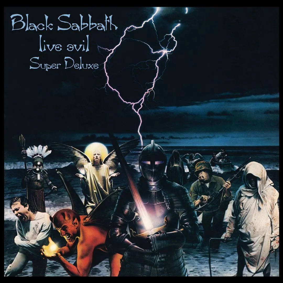 Black Sabbath – Live Evil  4 x CD, album, Réédition, Stéréo, Remix, 40e anniversaires