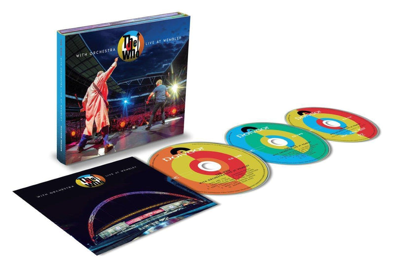 The Who – With Orchestra Live At Wembley 2 x CD, Album + Blu-ray