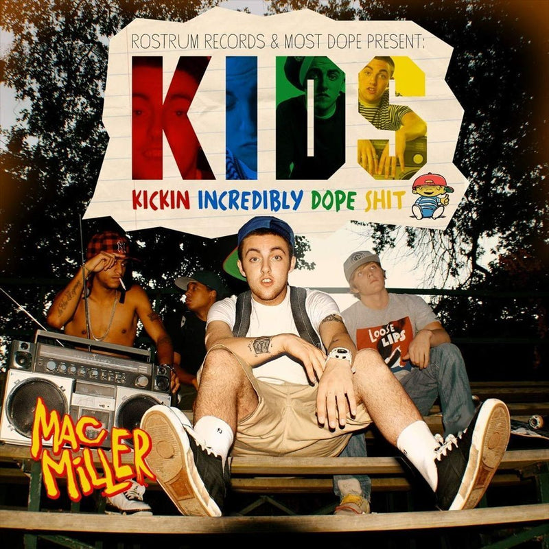 Mac Miller – K.I.D.S. (Kickin Incredibly Dope Shit) 2 x Vinyl, LP, Mixtape